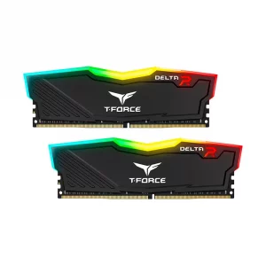 DDR4 32GB KIT 2x16GB PC 3600 Team T-Force Delta RGB TF3D432G3600HC18JDC01 black