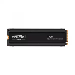 SSD Crucial 2TB T700 CT2000T700SSD5 PCIe M.2 NVME Gen5 Heatsink