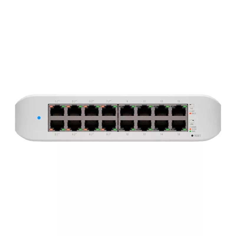 UbiQuiti UniFi Switch 16-port 10/100/1000 USW-Lite-16-POE